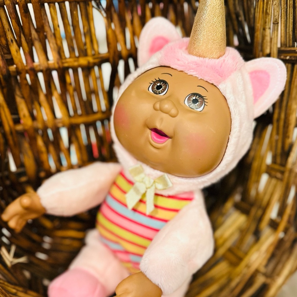 Adorable Pink Unicorn Plush Doll